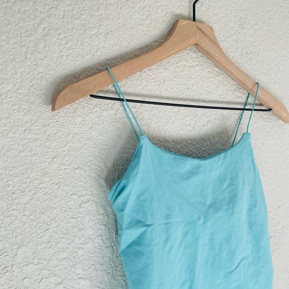 Free People Blue Skinny Strap Bodysuit - Picture 5 of 10